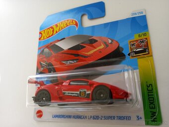 HOT WHEELS - LAMBORGHINI HURACÁN STERATO,LP 620, MIURA SV - 4