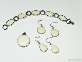 Alan. K. Millefiori - Náramok, 2 x náušnice, prívesok - 4