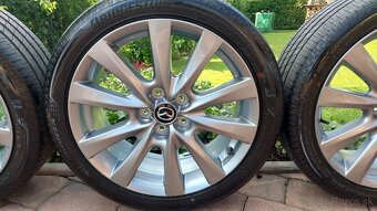 Letní sada Alu kol R18 Mazda 3 215/45 s novými pneu - 4