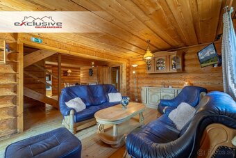 ZRUBOVÝ RODINNÝ DOM - ŠTRBA, 200 M2, 1054 M2 POZEMOK - 4
