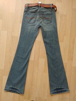 Elasticke BOOT-CUT rifle zn. Promod, NOVE, vratane opasku - 4