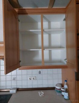 Rustikální dubová linka se spotřebiči,5534 - 4