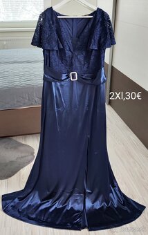 Nádherné spoločenské šaty od Xl - 4