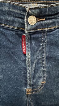 Pánske štýlové džínsy DSQARED2 -veľkosť 48 - 32/32 - 4