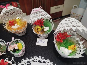 Háčkované ozdoby na Veľkú noc - 4