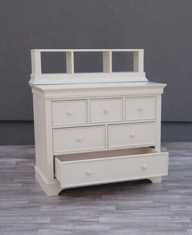 Komoda – prebaľovací pult + polička. - 4