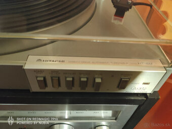 Vintahe Japan zostava Audio Sonic+ gramafon - 4