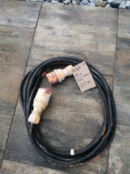 Predlžovacie káble 400 V - 4