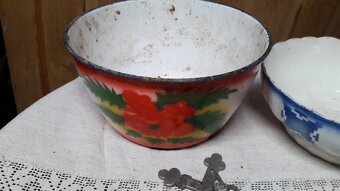 Misa, smaltovaná nádoba, kríž - 4