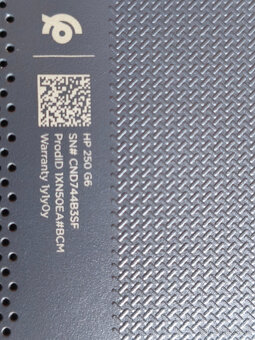 Notebook HP HP250 G6 - 4