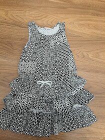 4x Letné šaty pre dievčatko H&M 110/116 - 4
