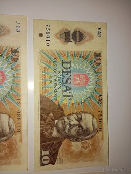BANKOVKY 10 KČS 1986, VČETNĚ VZÁCNĚJŠÍCH VYŠŠÍCH SÉRIÍ - 4
