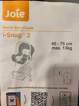 Autosedačka + isofix Joie - 4
