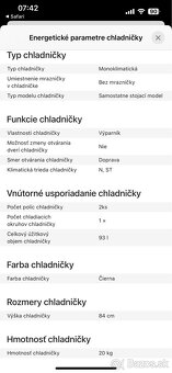 Malá chladnička - čierna - 4