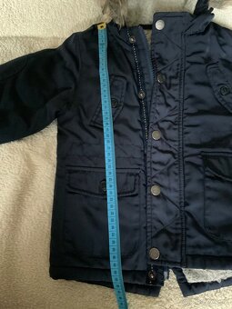 Zimná teplá bunda vetrovka parka 92 Next - 4