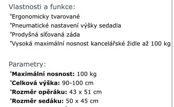 Kancelarska stolicka - 4