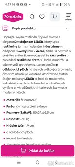 Kovový stojan na kvety LEDER
0000400280 - 4
