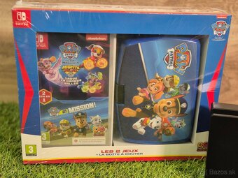 Nintendo Switch 32GB, 2 hry Labková Patrola + box na desiatu - 4