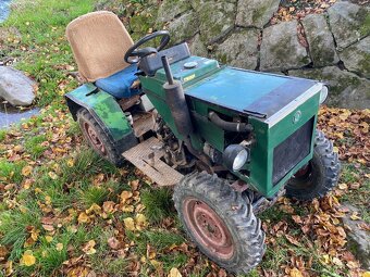Malotraktor domácej výroby 4x4 - 4