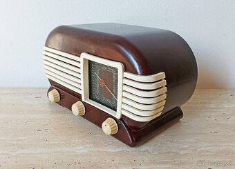 Staré rádio Tesla Talisman 307U, plně funkční, top stav - 4