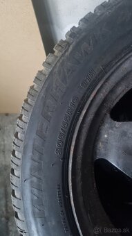 Zimne pneu s original diskami citroen c3, 205/55 r16 - 4