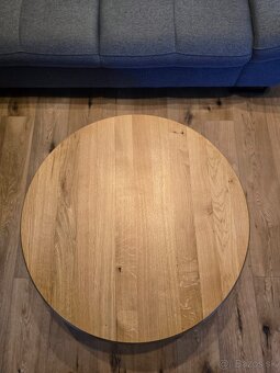 Dubový konferenčný stolík, stôl - 4