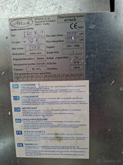 Plynový kotol ATACK - 4