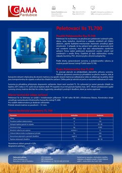 Prédam peletovací lis TL600 - 4