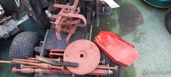 Predám Terra rotovator a listovú kosacku,kolesa - 4