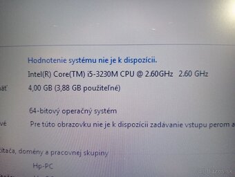 predám notebook HP PROBOOK 6470B , Windows 7 - 4