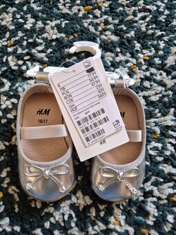H&M, nove babatkovske saty na krst/sbadbu, velk. 68 - 4