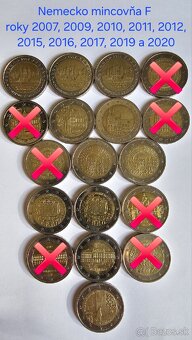 Obehové pamätné 2€ mince EÚ - 4