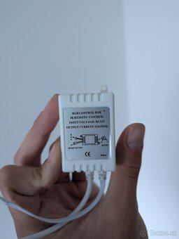 🎉 LED pásik RGB – kompletnĂ˝ set s ovládanĂm – 15 € / 2 za 2 - 4