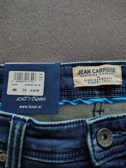 Predám nové pánske džínsy značky Jean Carriere - 4