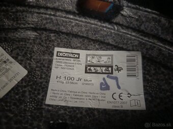 Prilba Wedze H100 modra, 53 az 56 cm - 4