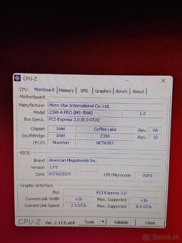 MSI Z390-A PRO LGA1151+ (možné aj s i5-9600k) - 4