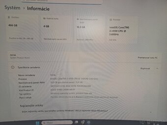 Predám herný PC + 24" – komplet set - 4