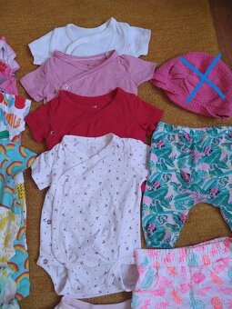 Balík letného oblečenia pre dievčatko veľ. 62/68 - 4