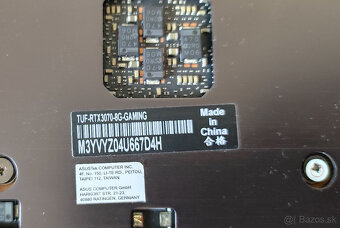 ASUS TUF GeForce RTX 3070 GAMING O8G - 4