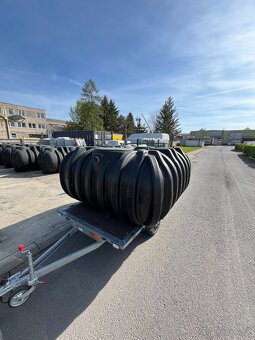 Plastové podzemné monolitické nádrže na vodu 1000L až 7000L - 4