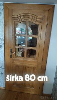 interirérové rustikálne dvere z masívu - 4