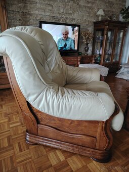 Kožená sedacia súprava - 4