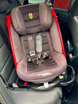 Ferrari Corsa Red autosedačka ISOFIX - 4