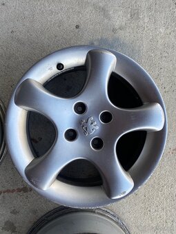 Peugeot hliníkové disky 4x108 R15 - 4