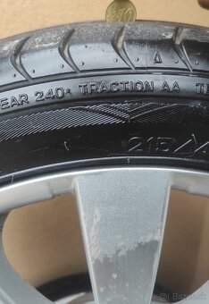 Elektróny 7.0jx17h2 R17 s letnými 215/45 r17 5x114.3 - 4