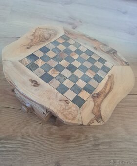 Šach z olivového dreva. - 4