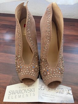Högl Swarovski lodičky - high heels - 4