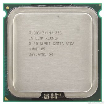 Predám procesor Intel Xeon 5160, SocketLGA 771 (Socket J), 3 - 4