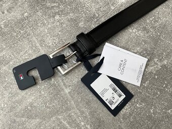 Pánsky kožený opasok Tommy Hilfiger NOVÝ - 4