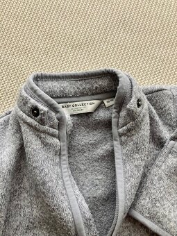 Zimný overal pre bábätko 56 - set - 4